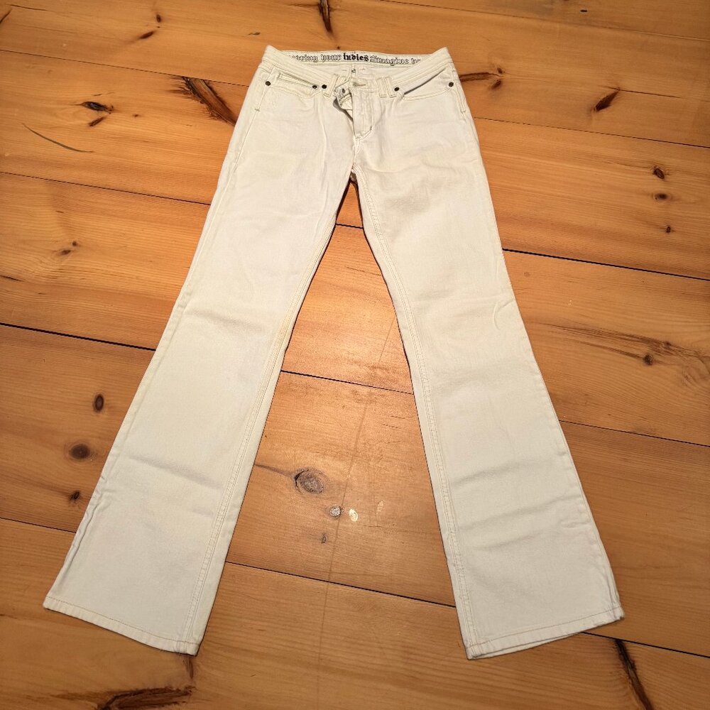 Women's White Indies Jeans Size 30